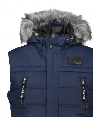 Prsluk ALPINE PRO JARVIS 2 MVEP059 TAMNOPLAV