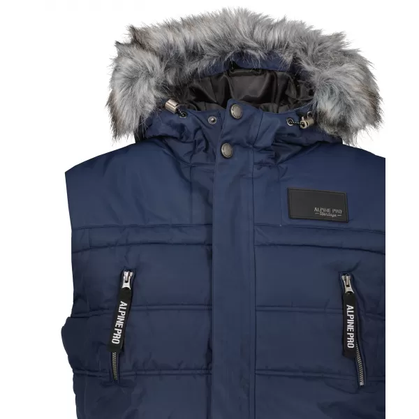  Prsluk ALPINE PRO JARVIS 2 MVEP059 TAMNOPLAV 