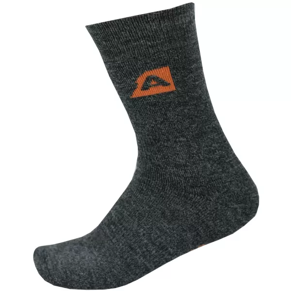  Čarape ALPINE PRO OTHAR USCP058 TAMNO SIVA ISTAKNULA/NARANČASTA 