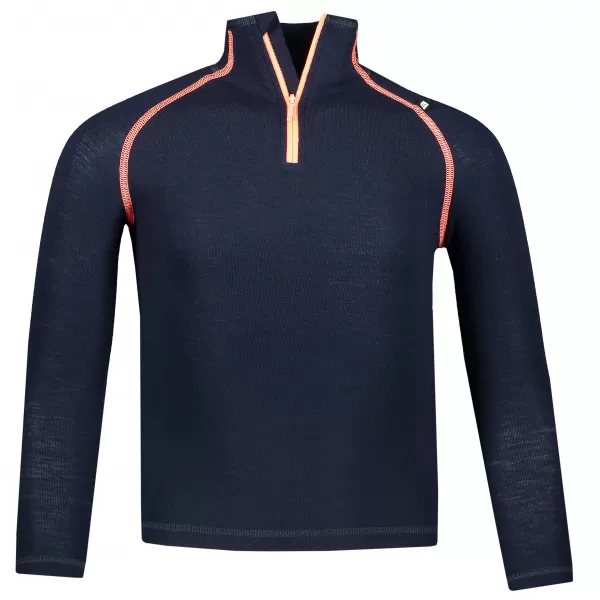  Termo -majica ALPINE PRO GENETO KUNP017 PLAVA/CRVENA 