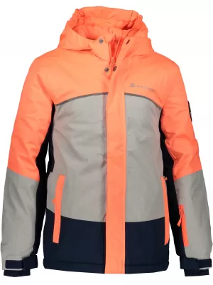 Skijaška jakna ALPINE PRO SARDARO 2 KJCP154 NARANČASTA/SIVA