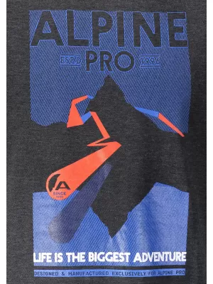 Košulja ALPINE PRO ABIC 7 MTSP404 CRNI