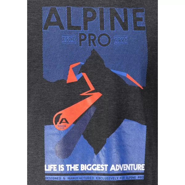  Košulja ALPINE PRO ABIC 7 MTSP404 CRNI 