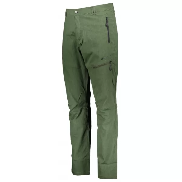  Muške softshell hlače ALPINE PRO CARB 4 MPAP379 TAMNOZELENA 