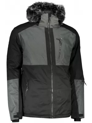 Muška skijaška jakna ALPINE PRO DOR 2 MJCP372 CRNI