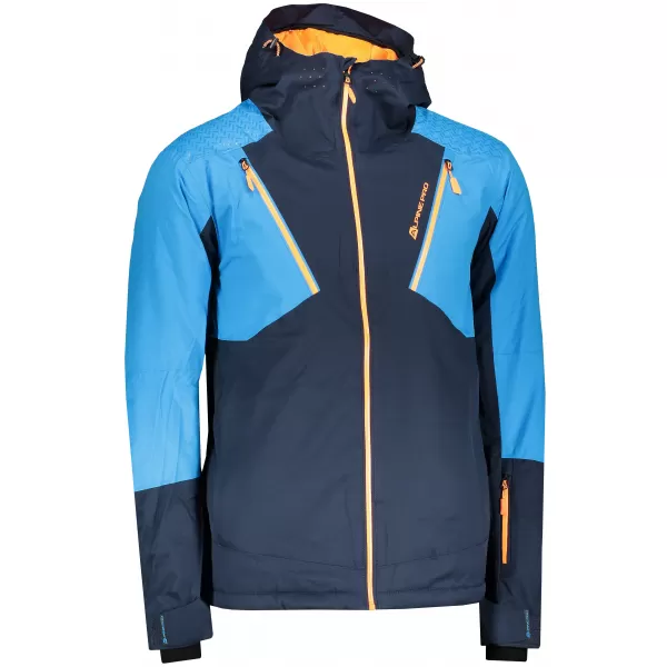  Muška skijaška jakna ALPINE PRO MIKAER 3 MJCP368 TAMNOPLAV 