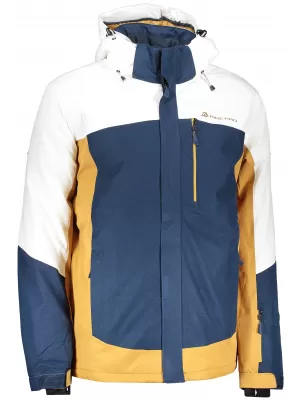 Muška skijaška jakna ALPINE PRO SARDAR 3 MJCP369 BIJELA