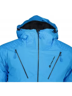 Muška skijaška jakna ALPINE PRO MIKAER 3 MJCP368 SVIJETLOPLAV