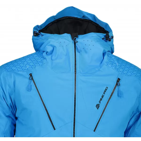  Muška skijaška jakna ALPINE PRO MIKAER 3 MJCP368 SVIJETLOPLAV 