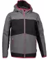 Dječja softshell jakna ALPINE PRO STORMO 2 KJCP146 SIVA/RUŽIČASTA