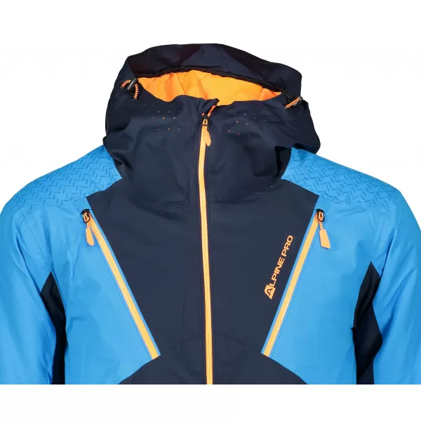  Muška skijaška jakna ALPINE PRO MIKAER 3 MJCP368 TAMNOPLAV 