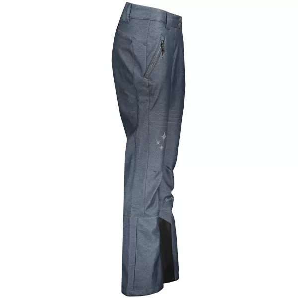  Ženske zimske softshell hlače ALPINE PRO KARIA 4 LPAP373 TAMNOPLAV 