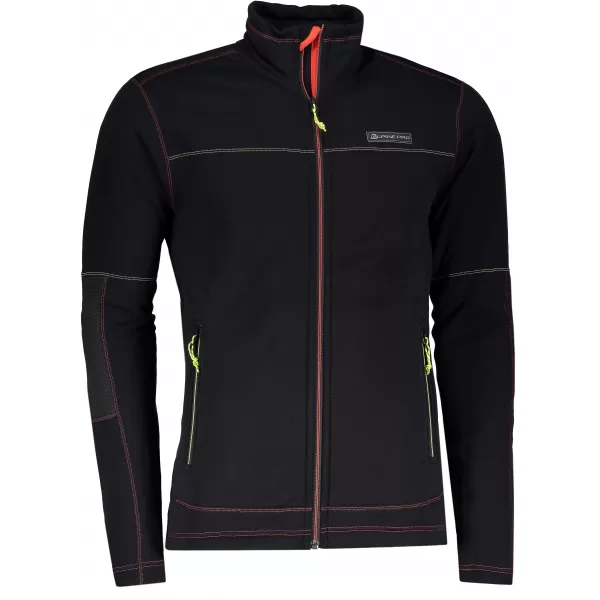  Sportska dukserica ALPINE PRO HAEVEN MSWP108 CRNI 