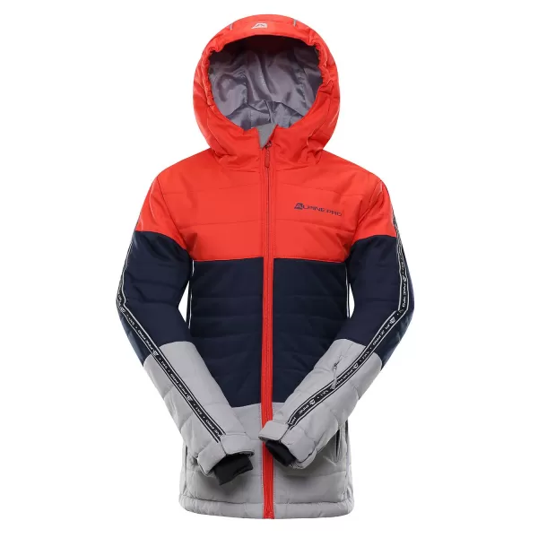  Skijaška jakna ALPINE PRO WIREMO 3 KJCP155 NARANČA 