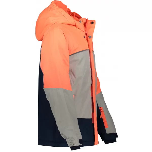  Skijaška jakna ALPINE PRO SARDARO 2 KJCP154 NARANČASTA/SIVA 