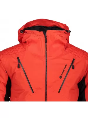 Muška skijaška jakna ALPINE PRO MIKAER 3 MJCP368 CRVENI