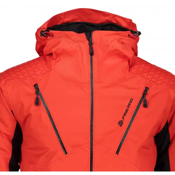  Muška skijaška jakna ALPINE PRO MIKAER 3 MJCP368 CRVENI 