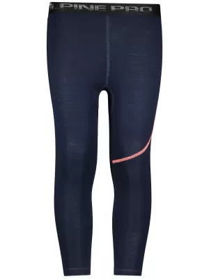 Termo hlače ALPINE PRO GAZERO KUNP018 PLAVA/CRVENA