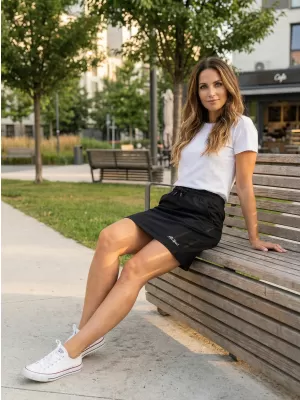 Ženska suknja ALTISPORT LYRA LSKR247 CRNO