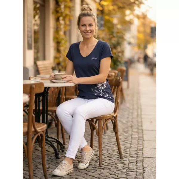  Ženska majica kratkih rukava ALTISPORT CYRA LTSR637 PLAVA 
