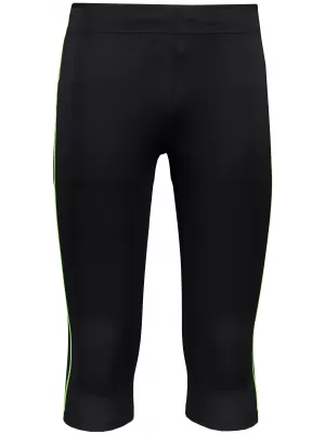 Muške 3/4 hlače ALPINE PRO ENZO 4 MPAR420 CRNA/ZELENA