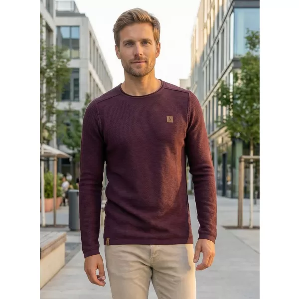  Muški pulover ALTISPORT QUOD MPLR079 TAMNOCRVENA 