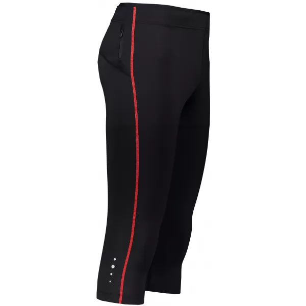  Muške 3/4 hlače ALPINE PRO ENZO 4 MPAR420 CRNA/CRVENA 