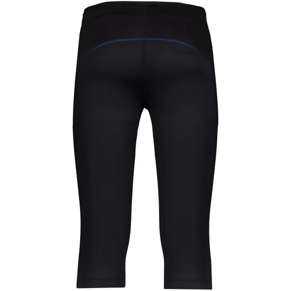  Muške 3/4 hlače ALPINE PRO ENZO 4 MPAR420 CRNA/ZELENA 