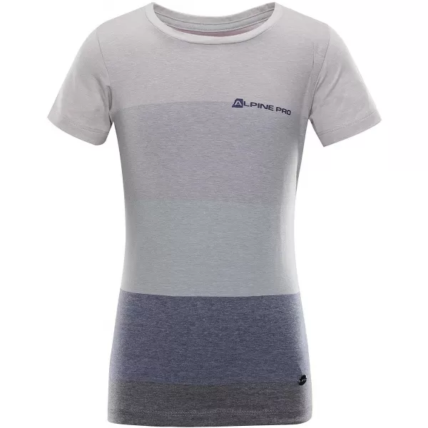  T -majica ALPINE PRO GULIO KTSR241 LJUBIČASTA BOJA 