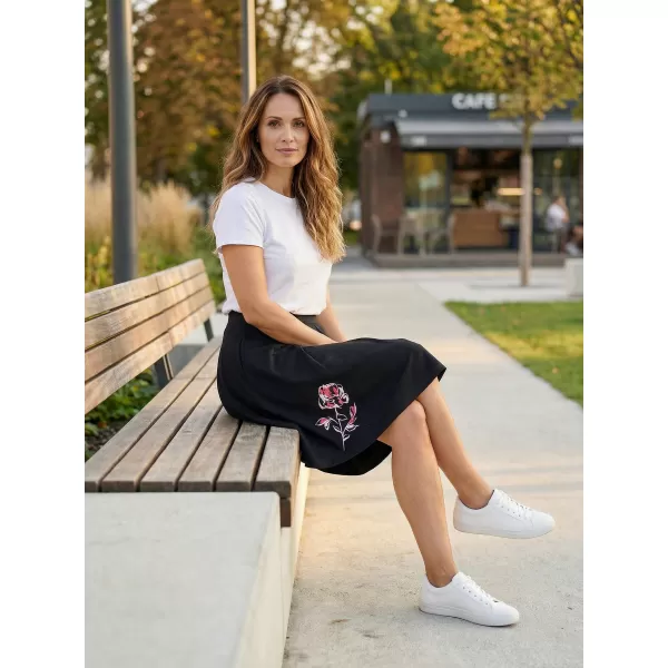  Ženska suknja ALTISPORT VELDA LSKR267 CRNO 