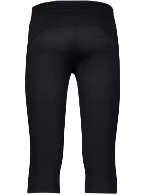 Muške 3/4 hlače ALPINE PRO ENZO 4 MPAR420 CRNA/CRVENA