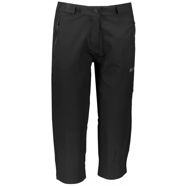  Ženske 3/4 hlače ALPINE PRO HYDA LPAR385 CRNI 