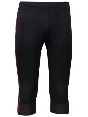 Muške 3/4 hlače ALPINE PRO ENZO 4 MPAR420 CRNA/CRVENA
