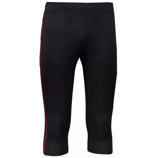  Muške 3/4 hlače ALPINE PRO ENZO 4 MPAR420 CRNA/CRVENA 