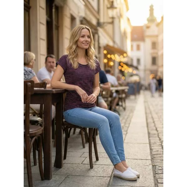  Ženska majica kratkih rukava ALTISPORT GOBNATA LTSR640 CRNO 