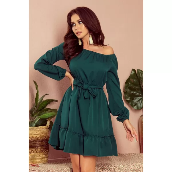  Ženska haljina Numoco Daisy A265-1 Green Numco1 