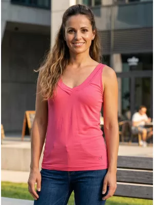 Ženska majica bez rukava ALTISPORT FLAVIANA LTSR639 RUŽIČASTA