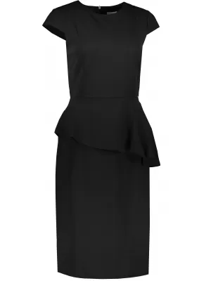 Haljina NUMOCO MIDI A192-3 CRNI