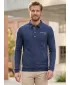 Muški sweatshirt KIXMI JASPER TAMNOPLAVI ODSJAJI