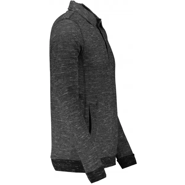  Muški sweatshirt KIXMI JASPER CRNO ISTICANJE 