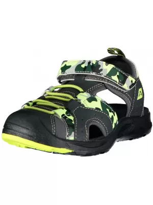 Sandale ALPINE PRO BIELO KBTR237 TAMNO SIVA