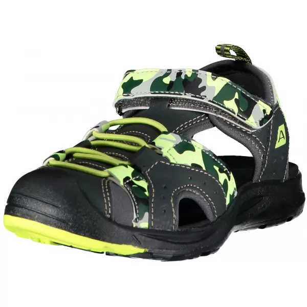  Sandale ALPINE PRO BIELO KBTR237 TAMNO SIVA 