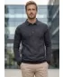 Muški sweatshirt KIXMI JASPER CRNO ISTICANJE