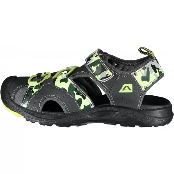  Sandale ALPINE PRO BIELO KBTR237 TAMNO SIVA 