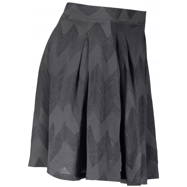  Ženska suknja ALPINE PRO HALLA LSKR209 TAMNO SIVA 