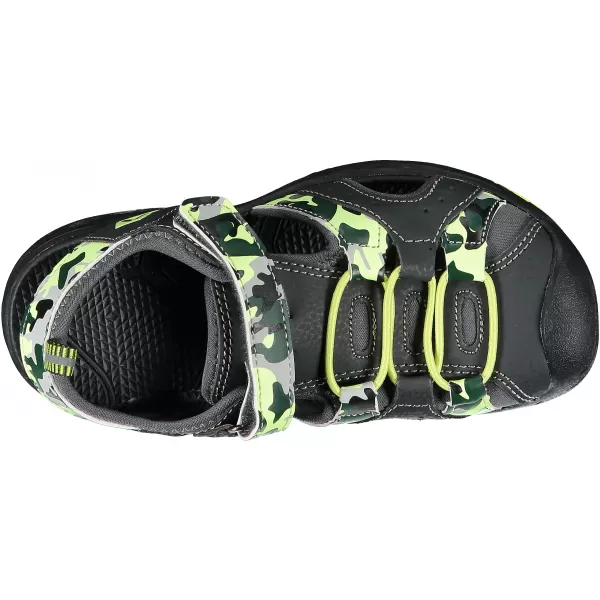  Sandale ALPINE PRO BIELO KBTR237 TAMNO SIVA 