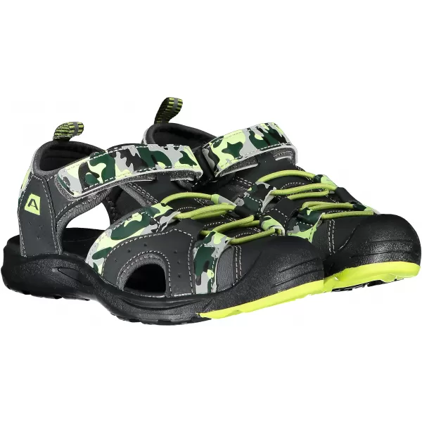  Sandale ALPINE PRO BIELO KBTR237 TAMNO SIVA 