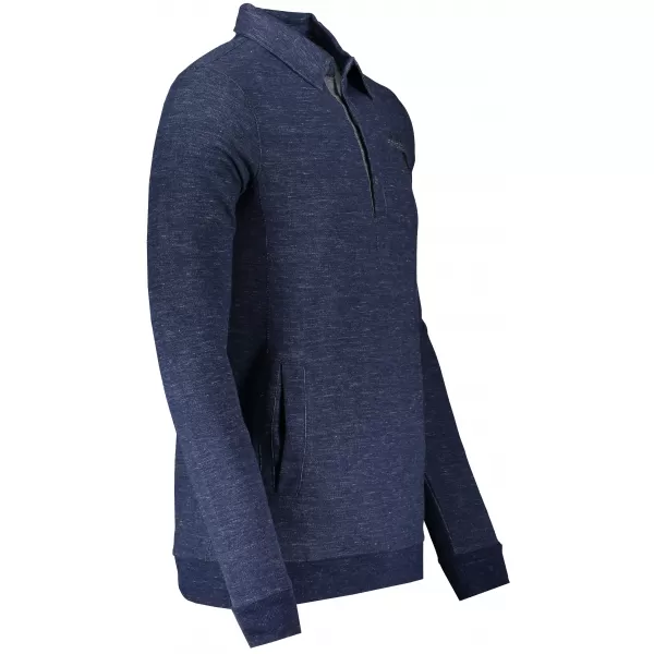  Muški sweatshirt KIXMI JASPER TAMNOPLAVI ODSJAJI 