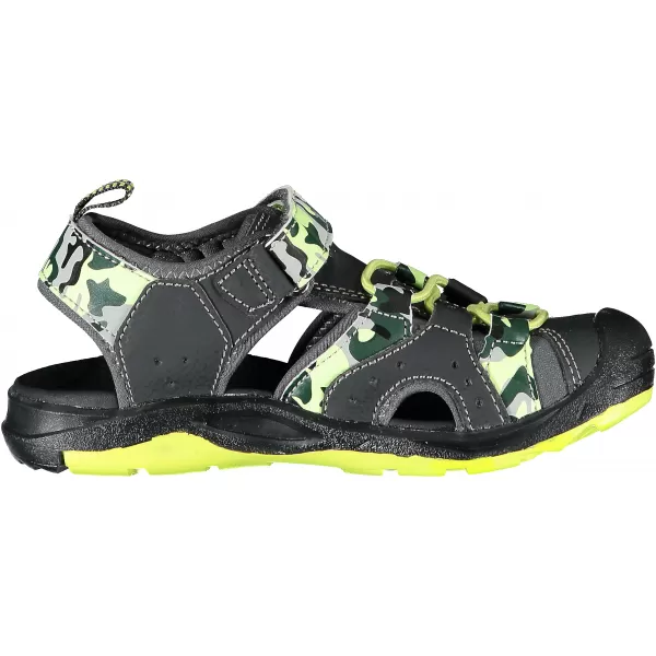  Sandale ALPINE PRO BIELO KBTR237 TAMNO SIVA 