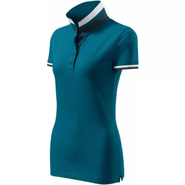  Ženska majica s kragnom MALFINI PREMIUM COLLAR UP 257 KEROZIN 